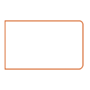 A simple illustration of a closed, light orange envelope with a darker orange outline. The envelope has a pointed flap indicating it is sealed. The image has a minimalist design, with a subtle gradient on the envelope.