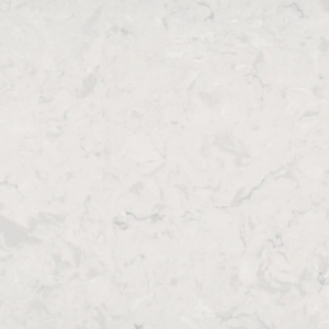 Marble texture with a white and light gray color pattern. The surface has a natural, wavy design with subtle variations and veining throughout, giving it an elegant appearance.