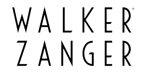 Walker Zanger is written in bold, uppercase black letters on a white background.